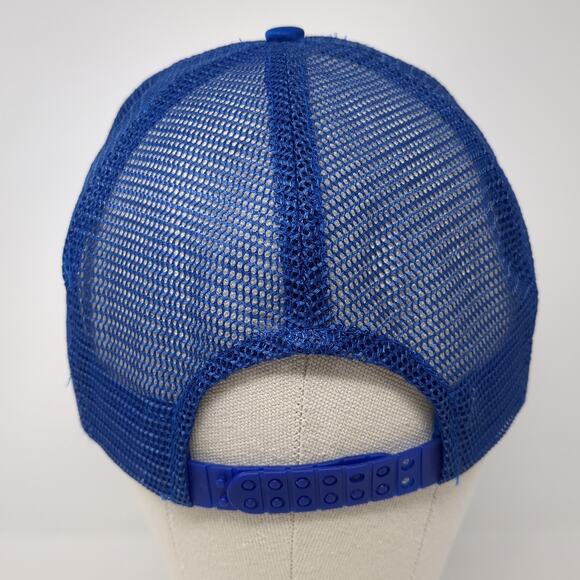Katherine Creek Lodge Waynard & Phyllis Trucker Cap Blue OS Mesh Back Winner - Picture 6 of 9